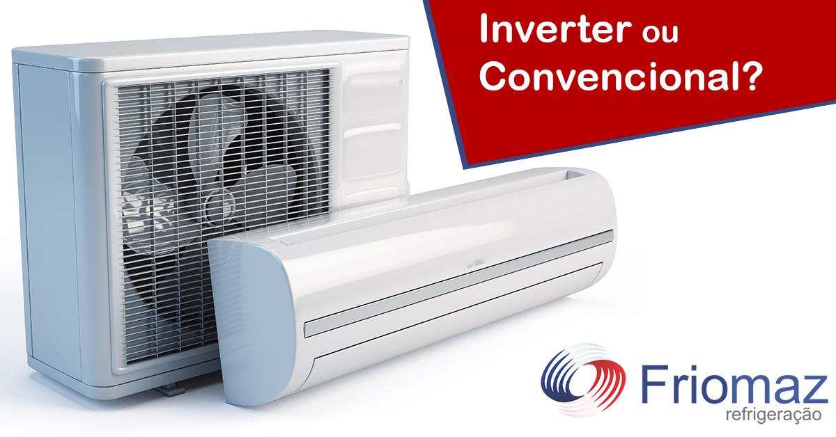 Diferenças entre ar-condicionado inverter e convencional